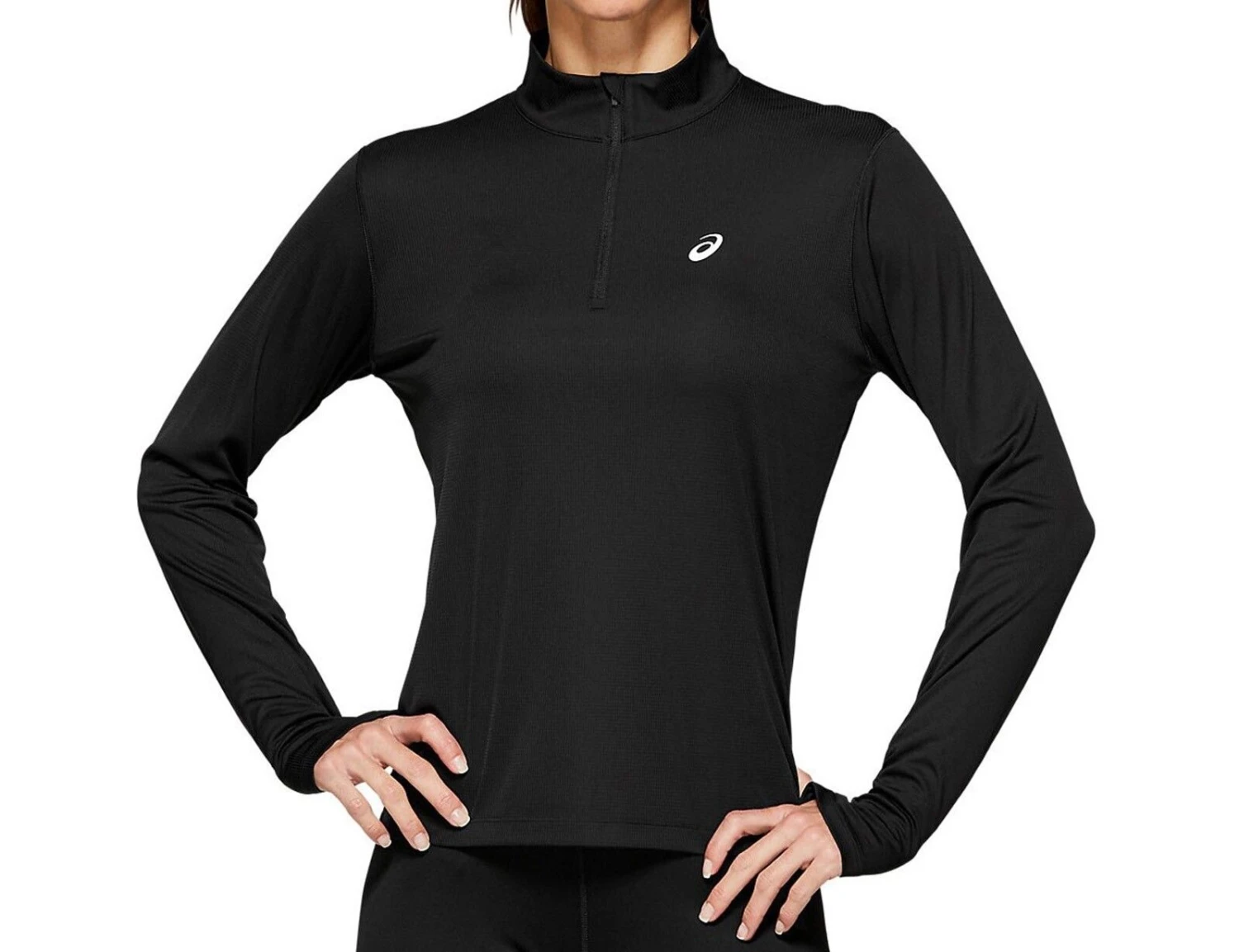 Asics - Silver LS 1/2 Zip Top - Laufshirt 3 Asics - Silver LS 1/2 Zip Top - Laufshirt