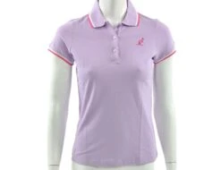 Shirts Aktivkleider Geschaft 31 Australian - Women Polo - Lilafarbenes Poloshirt