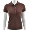 Australian - Women Polo - Braunes Poloshirt 1 Australian - Women Polo - Braunes Poloshirt -Shirts Aktivkleider Geschaft 76276 218 34898