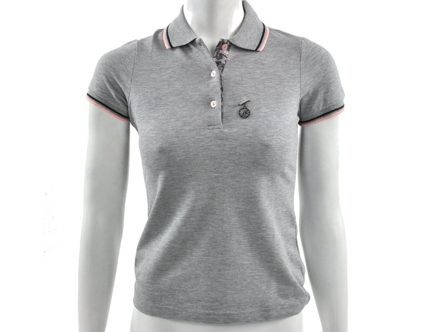 Australian - Polo Women - Graues Poloshirt 3 Australian - Polo Women - Graues Poloshirt