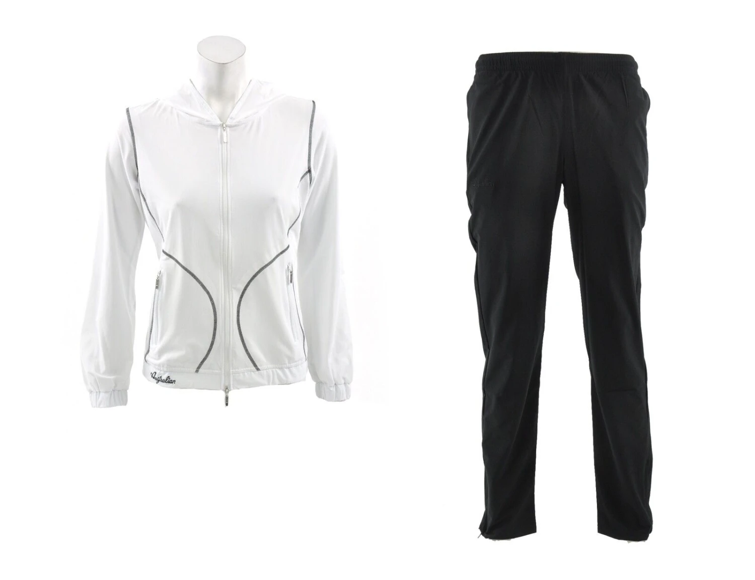 Australian - Tracksuit Women - Weißer Anzug 3 Australian - Tracksuit Women - Weißer Anzug