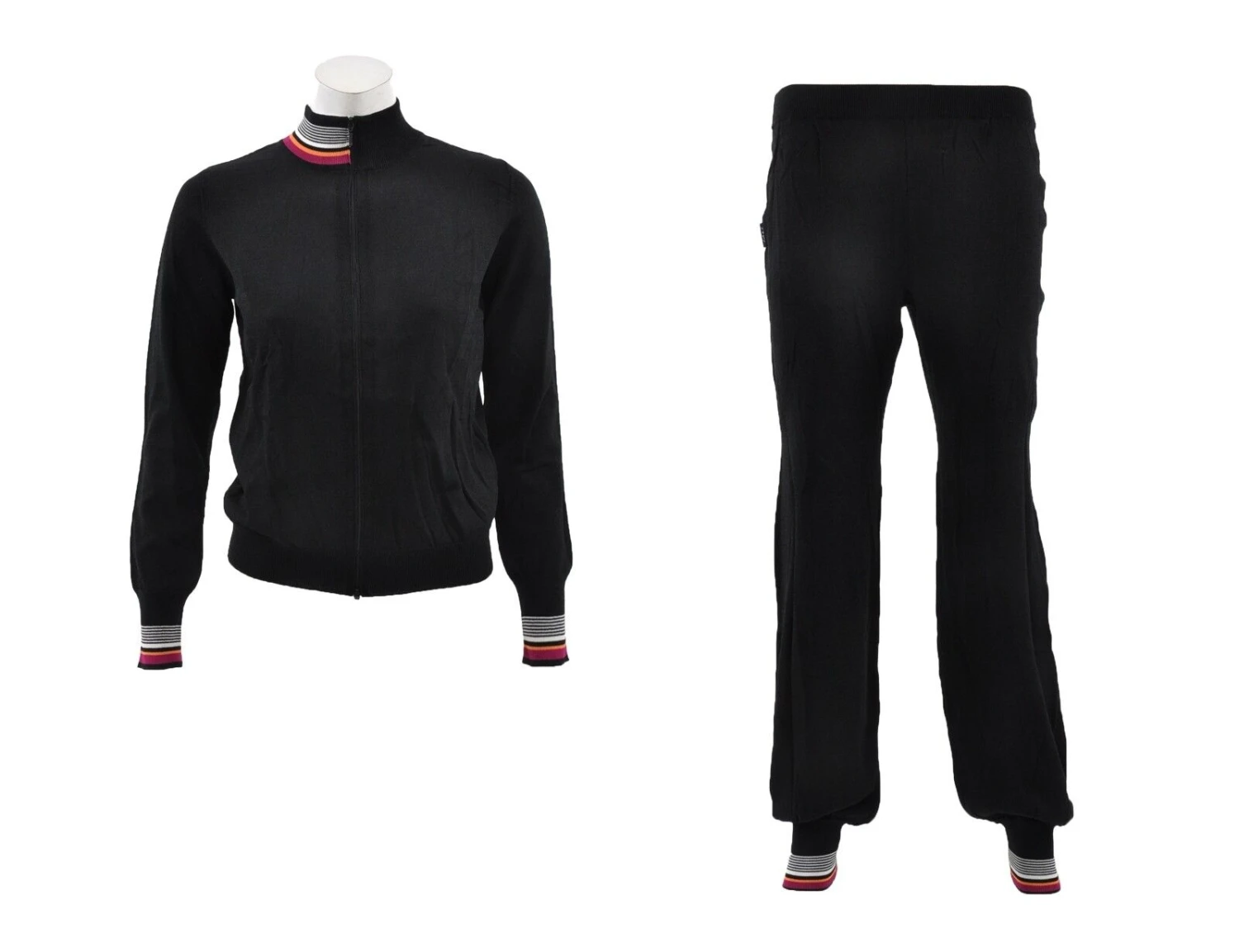 Australian - Sweatsuit Dames - Schwarzer Trainingsanzug 3 Australian - Sweatsuit Dames - Schwarzer Trainingsanzug