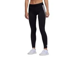 Adidas - Alphaskin Sport 3Stripes Long Tight - Damen Leggings