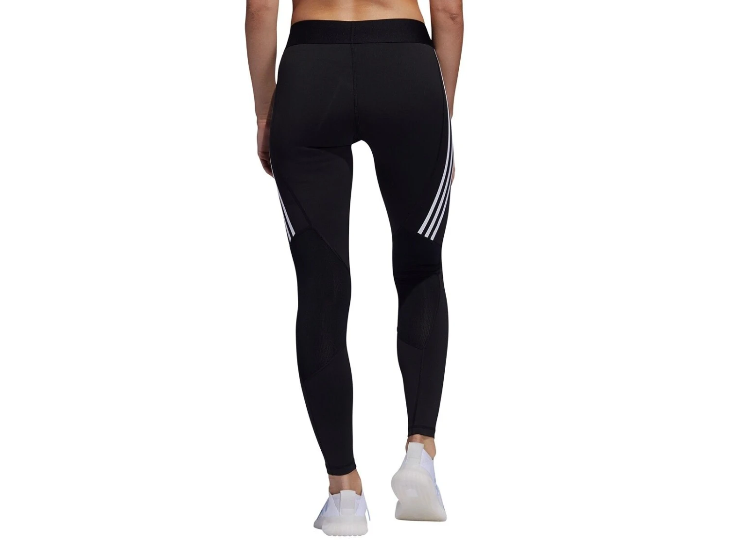 Adidas - Alphaskin Sport 3Stripes Long Tight - Damen Leggings 4 Adidas - Alphaskin Sport 3Stripes Long Tight - Damen Leggings – Bild 2