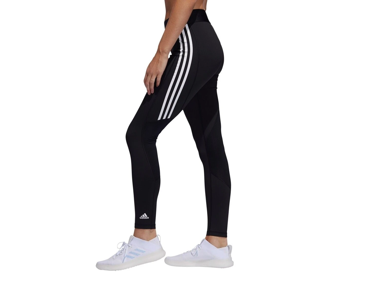 Adidas - Alphaskin Sport 3Stripes Long Tight - Damen Leggings 5 Adidas - Alphaskin Sport 3Stripes Long Tight - Damen Leggings – Bild 3