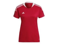 Adidas - Tiro 21 Training Jersey Women - Rotes Fußballtrikot