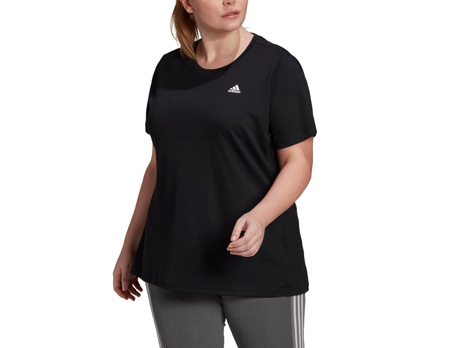 Adidas - Designed 2 Move Sports Shirt (Plus Size) - Sports Top 3 Adidas - Designed 2 Move Sports Shirt (Plus Size) - Sports Top