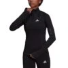 Adidas - Designed 2 Move Cotton Touch Longsleeve - Damen Longsleeve -Shirts Aktivkleider Geschaft adidas gs1347