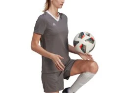 Adidas - Entrada 22 Jersey Women - Grey Jersey -Shirts Aktivkleider Geschaft adidas h59848b