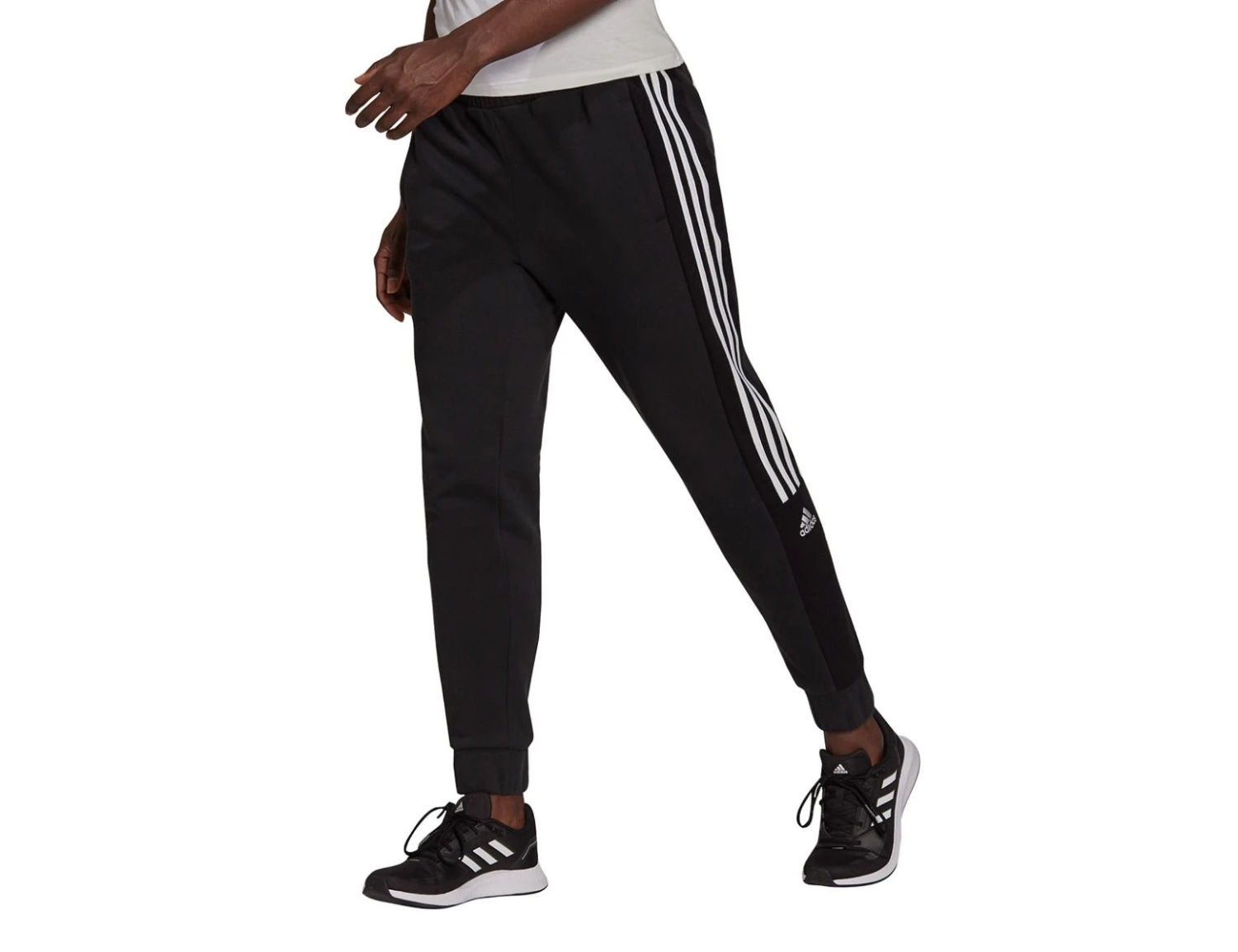 Adidas - Essential Colour Block 3S Tapered Pants - Jogginghose 4 Adidas - Essential Colour Block 3S Tapered Pants - Jogginghose – Bild 2