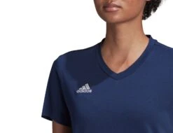 Adidas - Entrada 22 Tee Women - Dark Blue T-shirt -Shirts Aktivkleider Geschaft adidas hc0440c